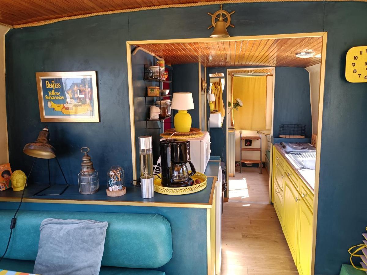 Ille Flottante, Maison Eclusiere Et Hebergements Insolites Sur Le Canal Hédé Exterior foto